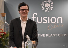 Niels Oosterom toonde namens Fusion Colors hun bestaande arrangementen met daarbij een aantal nieuwe ideeën. 